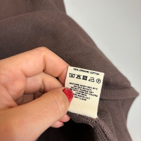 Djerf Avenue Knitted Mini Skirt Cocoa - Picture 6 of 7